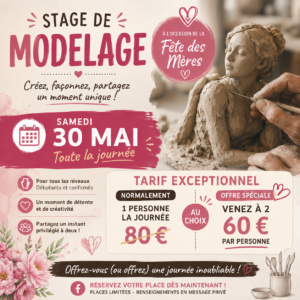 Stage mai 2026 fête des mères